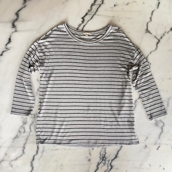 Soft Joie Stripe Lightweight Sweater - Picture 3 of 13